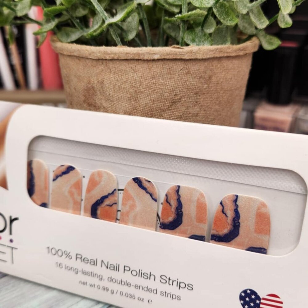 Color Street Marble Press On Nail Designs